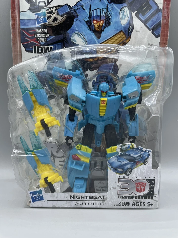 Transformers Generations 30th Anniversary Thrilling 30 Deluxe Nightbeat New - Image 2 of 4