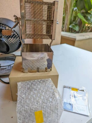 AUVELCRAFT COFFEE BEEN ROASTER FAR INFRARED RAY 3.5mm MESH DIY KIT 
