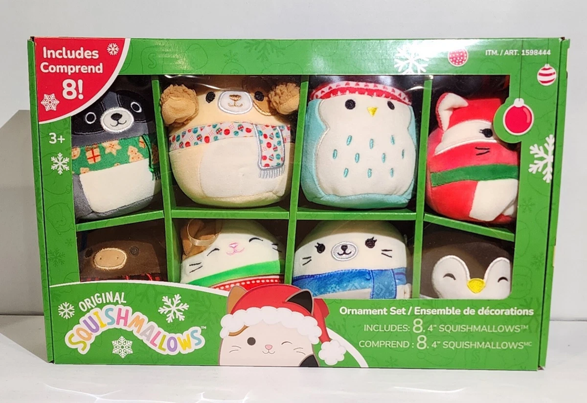 Squishmallow 4” Special Edition Ornament SET