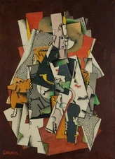 GEORGE VALMIER Art Poster or Canvas Print "JEUNE FILLE ASSISE"