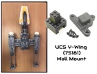 3D Wall Mount Display for Lego Star Wars UCS Ultimate Collector UCS Y-Wing 75181