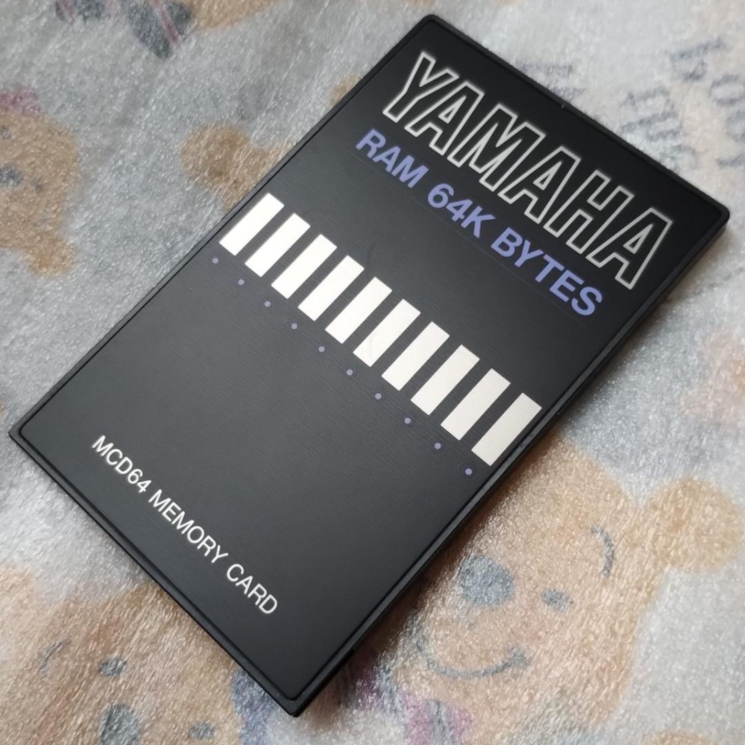 Yamaha MCD64 Memory Card RAM 64K Bytes | eBay Yamaha MCD64 Memory Card RAM 64K Bytes | eBay