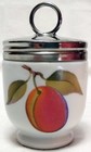 Royal Worcester EVESHAM GOLD Egg Coddler PEACHES & RASPBERRIES — photo 2