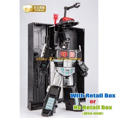 JinBao 2001B Autobots OP G1 Mini 12cm 5'' Black Action Figure Robot Toy Deformabl