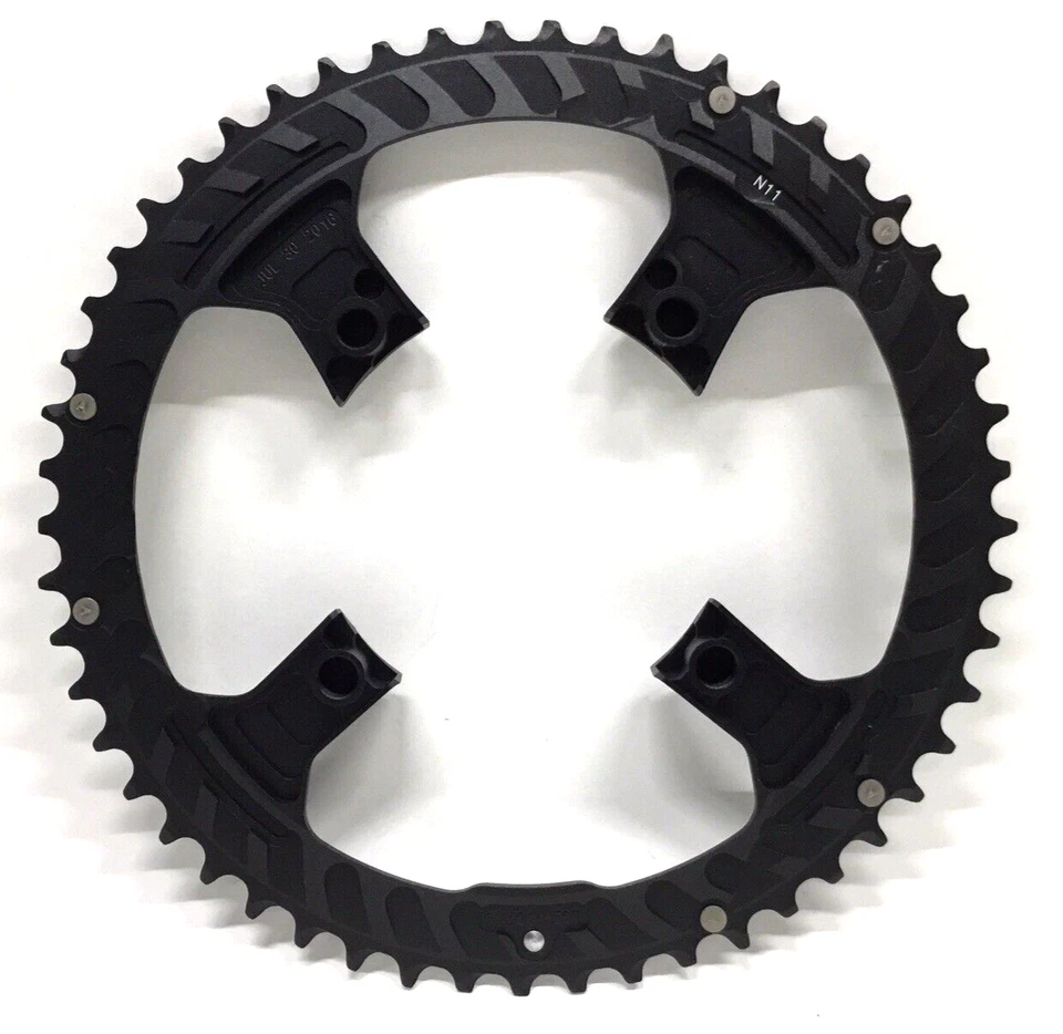 FSA K-Force Light ABS Outer Chainring 53T 110 BCD 4-Bolt 11 Speed Gray WA421 - Image 3 of 4