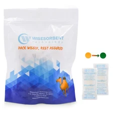 5 Gram 250 Pack Silica Gel Packets Color Indicating Dessicant Food Grade NP