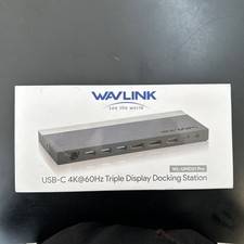 4K USB C Docking Station with 100W PD Charging, Triple Display