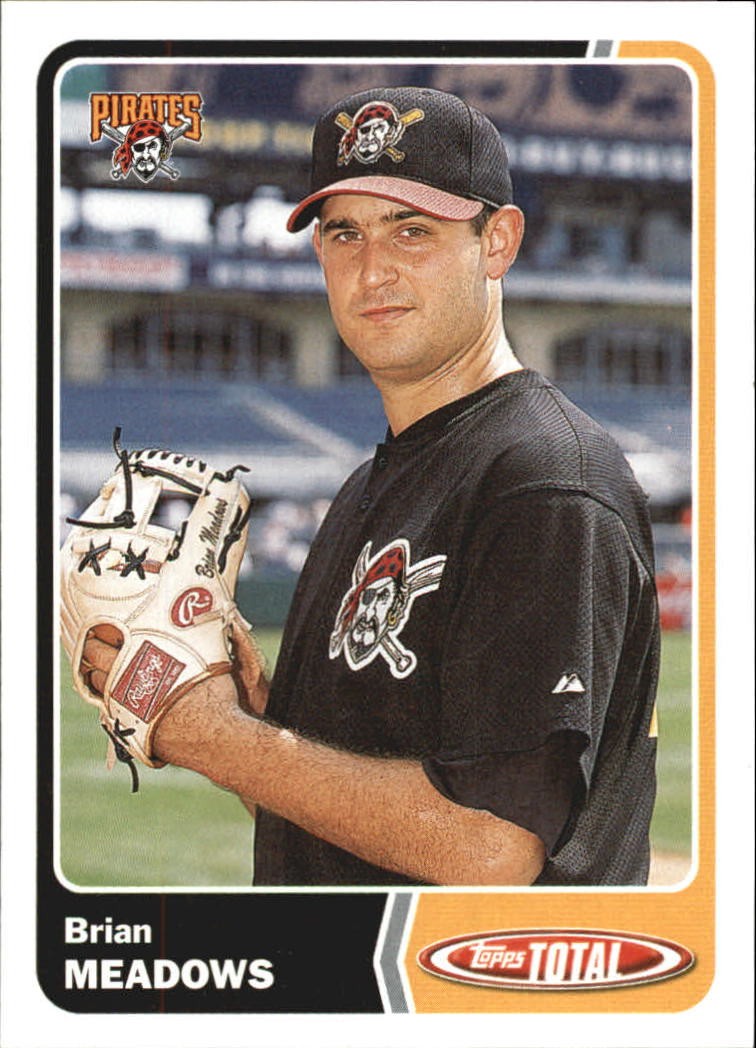 2003 Topps Total Baseball Card #20 Brian Meadows
