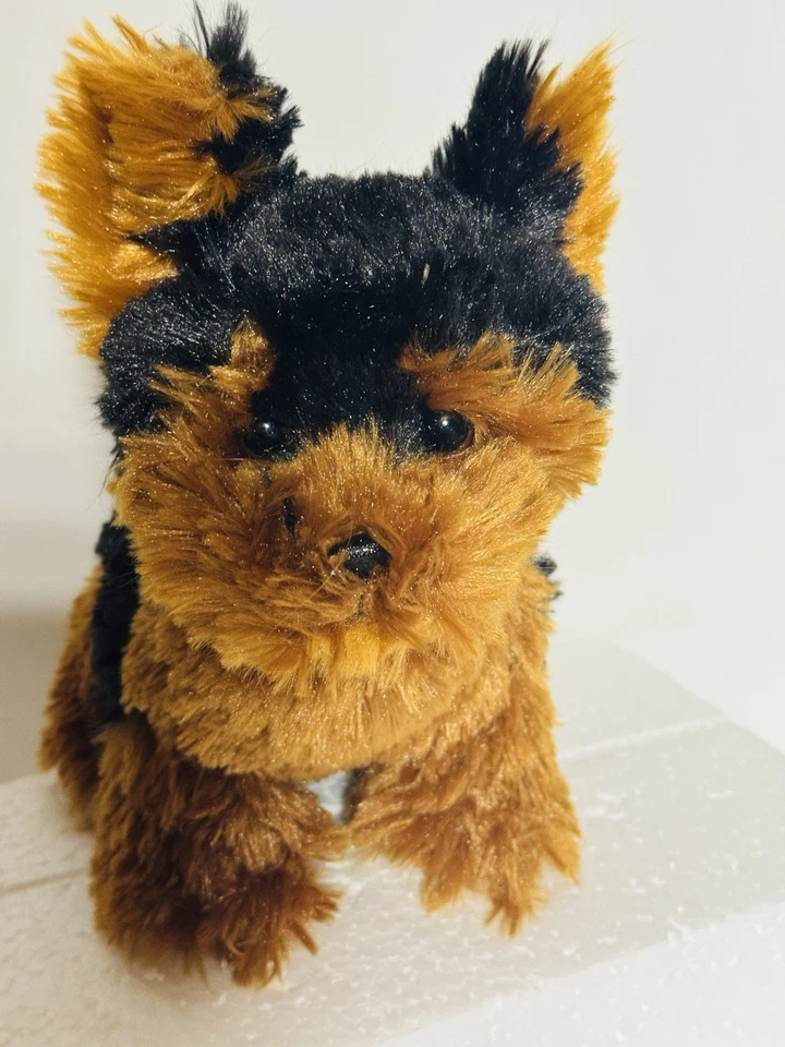 Ganz Webkinz Teacup Yorkie HM788 Plush Dog Black Brown 8” No Code EUC - Image 2 of 4