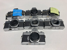 Minolta SRT 201, Lot of 7, for parts or refurbish, untested