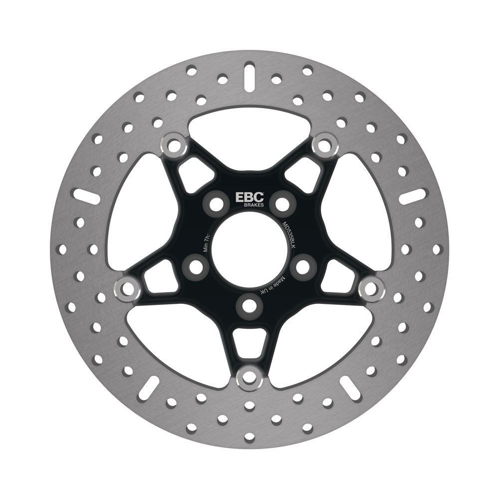 EBC Float F&R Brake Disc BLK Cent Rear for Indian Dark Horse R Brembo 2010-2012