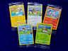 Pokemon Futsal On The Ball  Football set, 5 Promo cards all  Sealed CB2