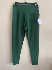 Beyond Yoga Spacedye Caught In The Midi High Waisted Legging Green Heather XL
