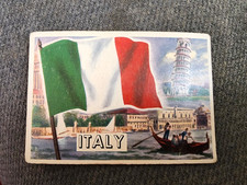 1956 Topps Flags of the World Italy #58 Authentic VG  A 