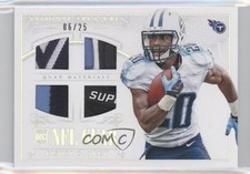 2014 Panini National Treasures Quad Prime 6/25 Bishop Sankey #RGD-BS 0o9