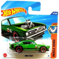 Hot Wheels - King Kuda - Plymouth Barracuda - GrüN - Muscle Mania 2025 - JBB33
