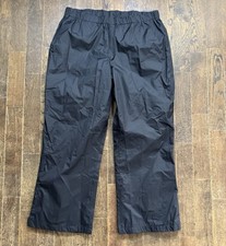 Columbia Pants Women  s 1X Black Omni Tech Waterproof Breathable Storm Surge NWT