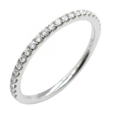 Harry Winston Micro Pavé Ring Diamant Pt950 US#4-3/4~5-1/4 P0056404