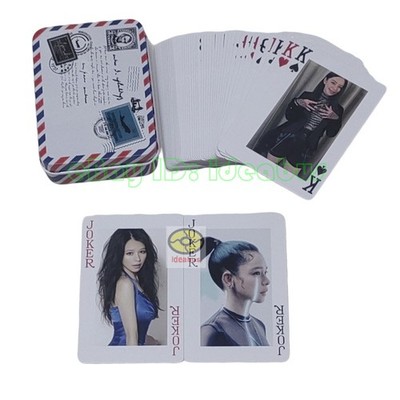 Taiwan singer actress 徐若瑄 Vivian Hsu with Iron Box Deck 54 Playing card/Poker