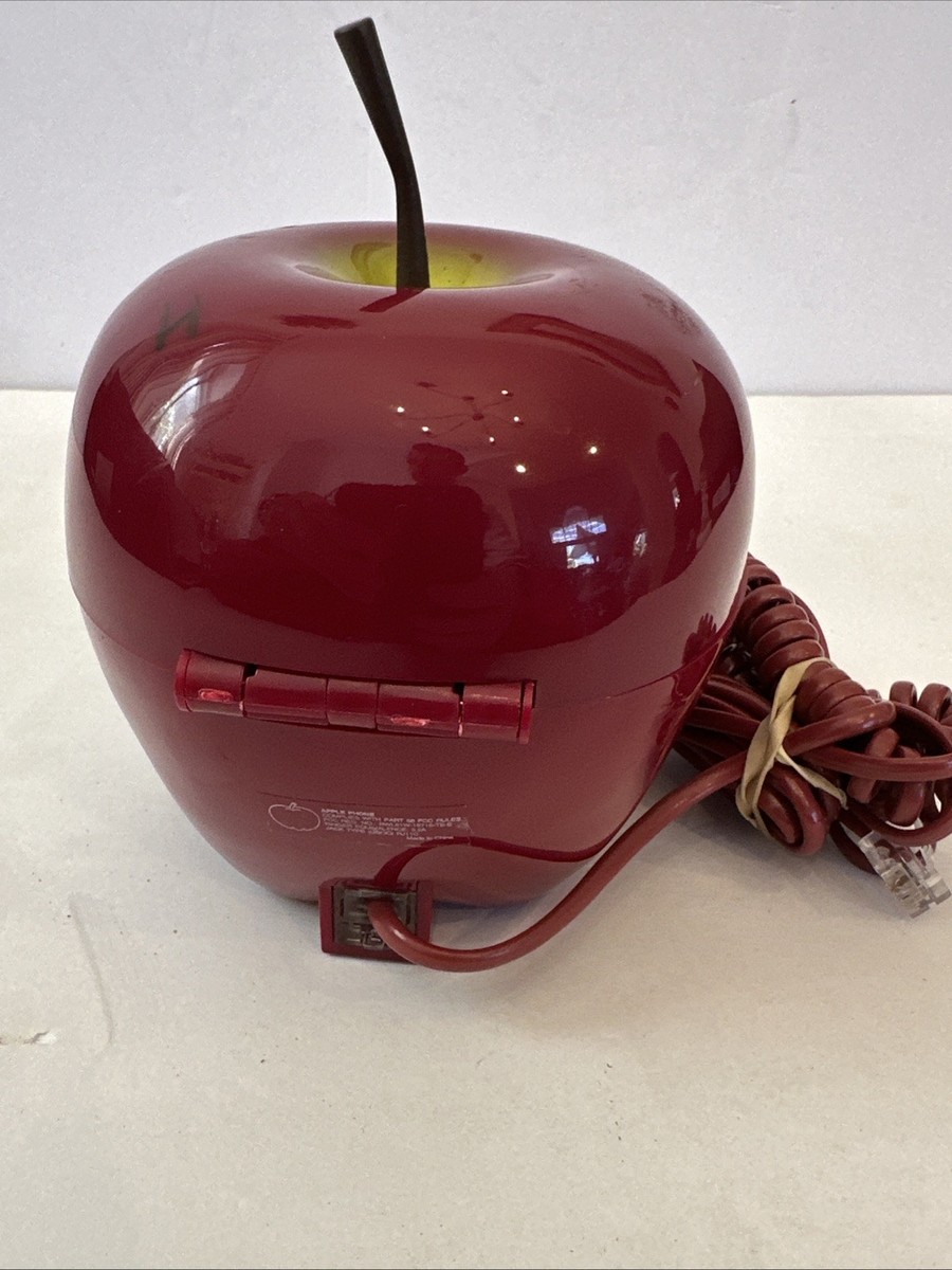 Vintage 1985 Original “Apple Phone”Fruit Telephone Corded