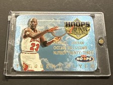 1997-98 NBA Hoops - Frequent Flyer Michael Jordan #4 for sale