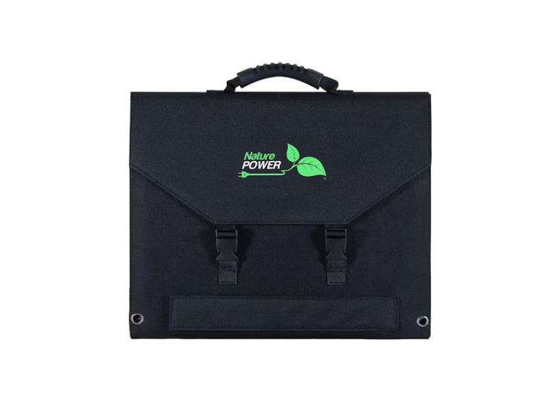 120-Watt Foldable Monocrystalline Solar Panel with Multiple 