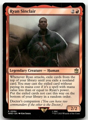 Ryan Sinclair #94 (NM) Doctor Who WHO Magic MTG
