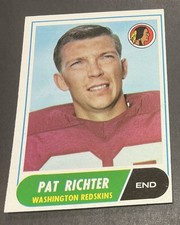 1968 TOPPS FOOTBALL #114 PAT RICHTER