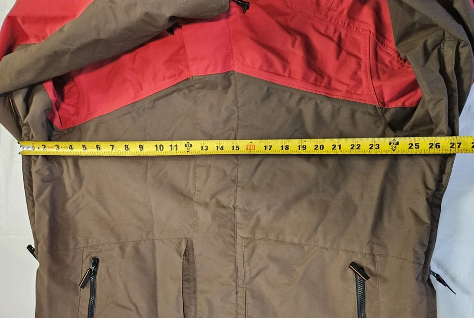 Volcom Transition Men's Brighton Hooded Snowboard Ski Winter Jacket Size XL - Image 4 of 4