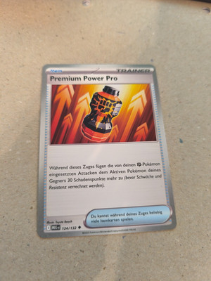 Pokemon Premium Power Pro 124/132 MEG Mega Entwicklungen