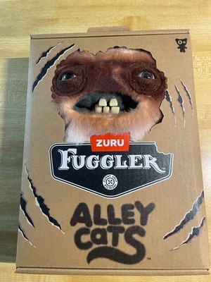 Fuggler Alley Cats Ugly Siamese Yawper Kitty Cat 9'' Plush Toy Zuru NEW