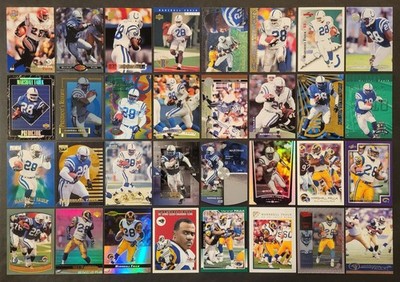 Lot of 64 Different MARSHALL FAULK Football Cards HOF 1994-2024 FB3590