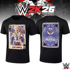 Cody Rhodes WrestleMania T-Shirt - American Nightmare Playing Card Fan Tee Black