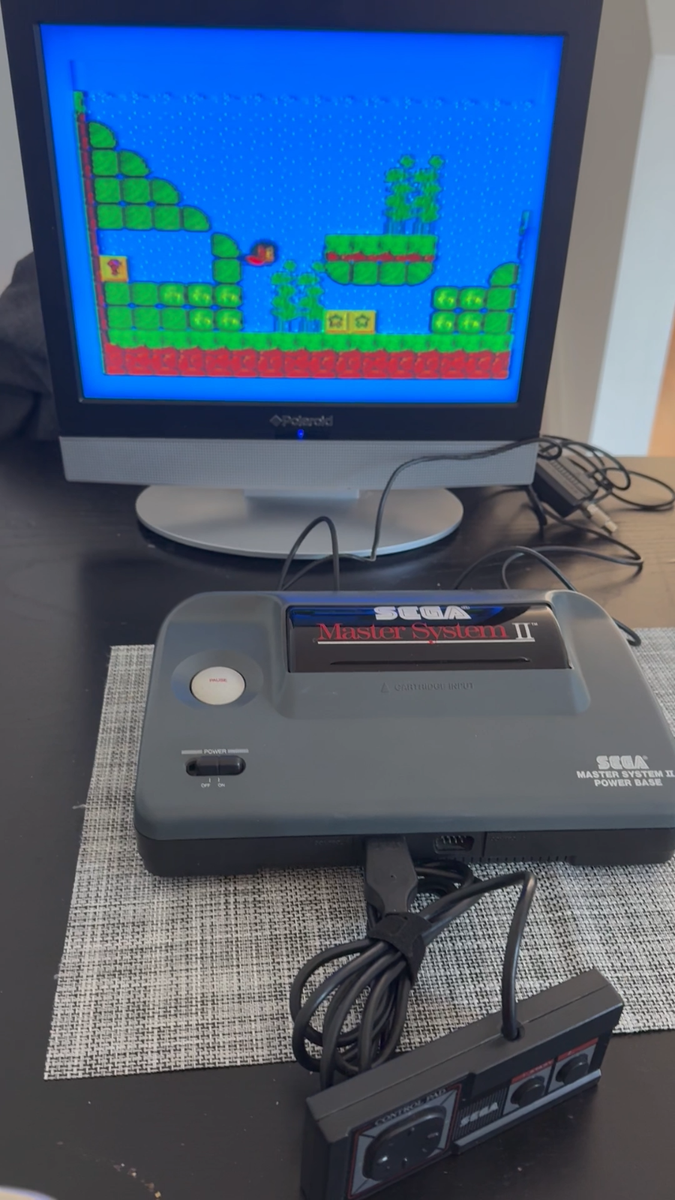 Sega Master System II Console Base 3006-22 2 NTSC Tested - Alex