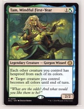 MTG NM Normal Tam, Mindful First-Year 245 R Lorwyn Eclipsed