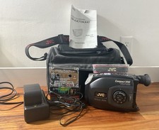 JVC GR-AX77 Compact VHS-C Camcorder   Tested  Fully Working