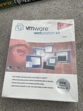RARE SEALED VMWARE workstation 3.0 Linux Academic Software Vintage 2001