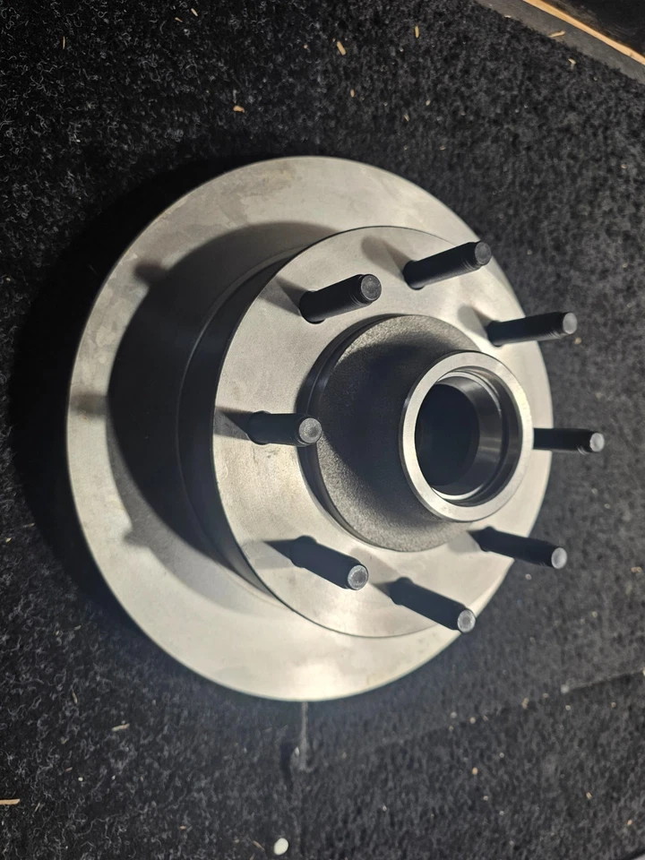 (CANTIDAD 2) Conjunto de rotor de freno delantero y buje para Ford F-350 Super Duty 2003-2004 YH145480 Foto 3 de 4