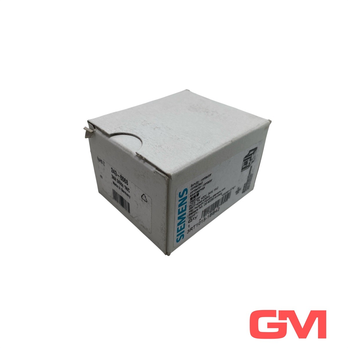 Siemens Power Contactor 3RT1015-1BB42 DC 24V 3-Phase 1NC