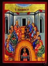 Pentecoste Icona Apostolo Icon Attico Ikona Icone Icone Pentecote ortodossa