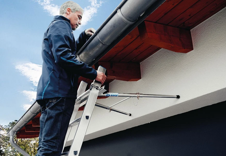 Wandabstandhalter KRAUSE 122018 Teleskop Halter für MONTO/STABILO Leitern - Bild 4 von 4