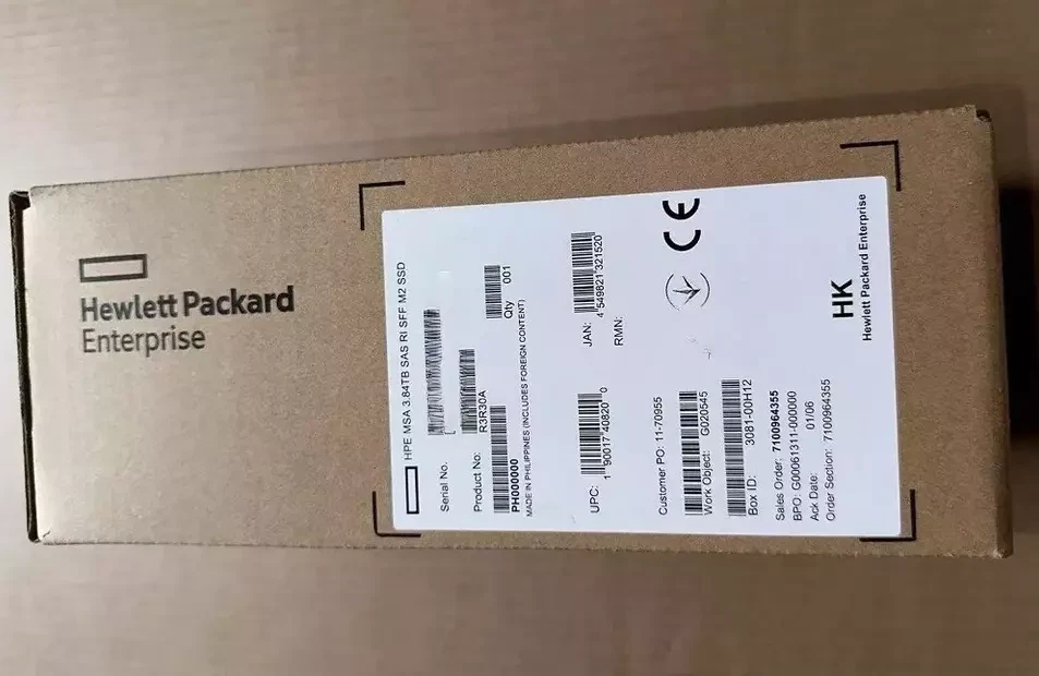 New HPE R3R30A P19558-001 MSA 2.5″ 3.84TB SSD SAS 12G RI M2 Solid State Drive - Image 4 of 4