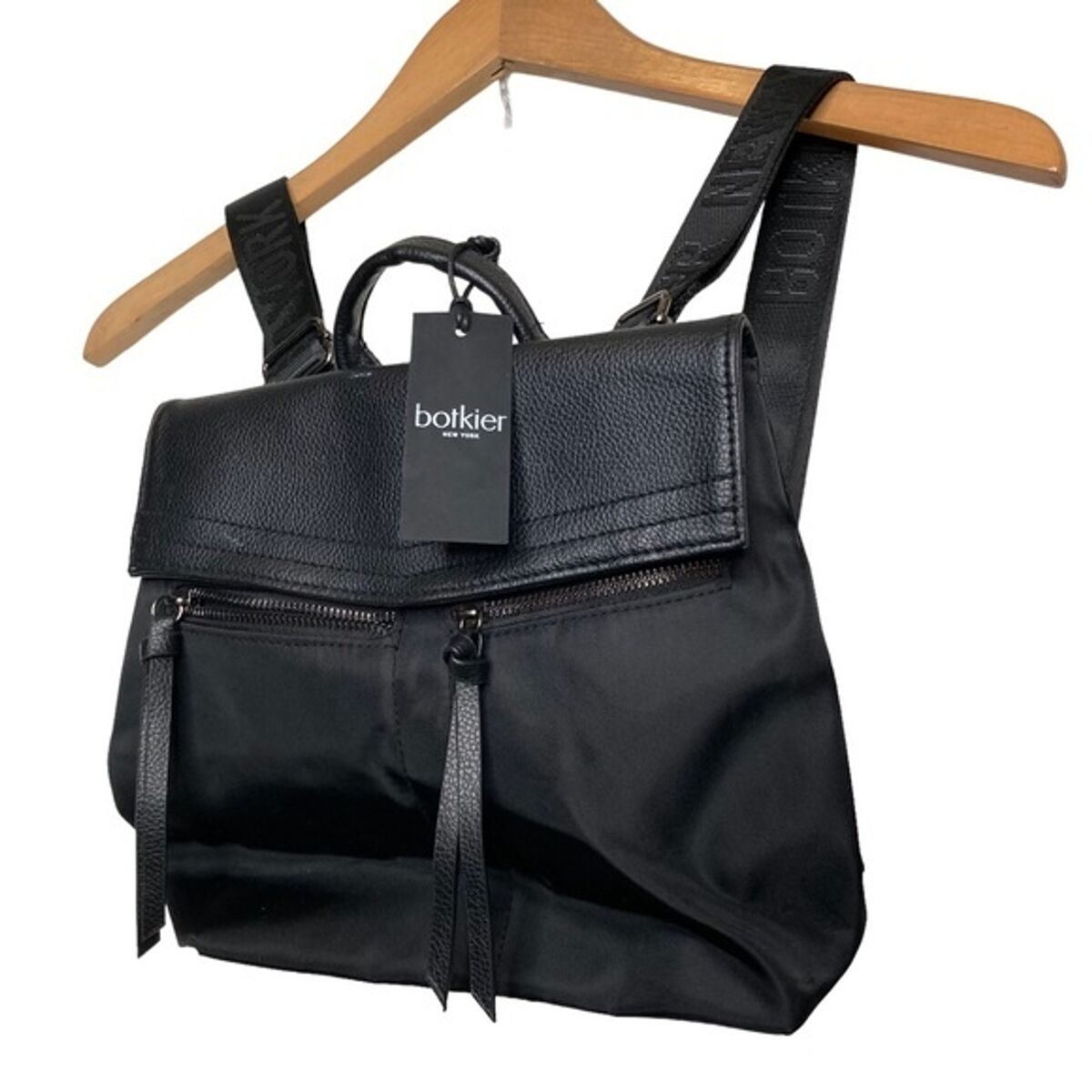 Botkier New York Black Backpack NWT | eBay Botkier New York Black Backpack NWT | eBay