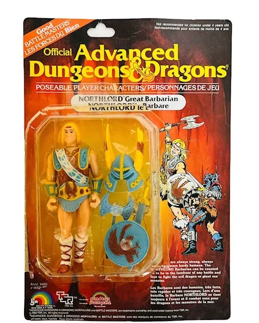 Advanced Dungeons Dragons action figure toy LJN Northlord North