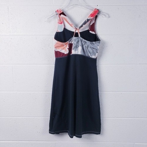 Title Nine Tennis Dress Womens Small Black Racerback Polyester Black - Picture 2 of 9