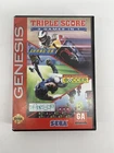 Triple Score: 3 Games in 1 (Sega Genesis, 1993)  Complete | Tested