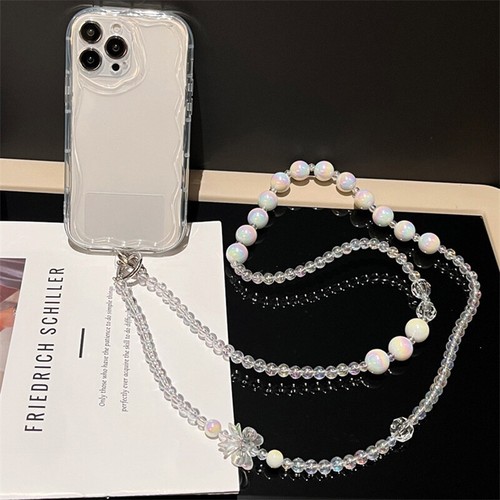 Outdoor Anti-lost Mobile Phone Lanyard Chain Big Beads Crossbody Neck Strap Rope - 第 4/12 張圖片