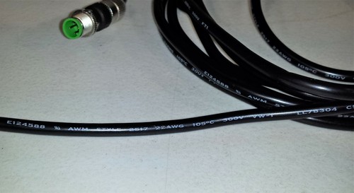 Banner MQDC1-515 5-Pin F, 4-Pin M Straight M12 Euro Cord Patchcord Custom Length - Picture 4 of 6