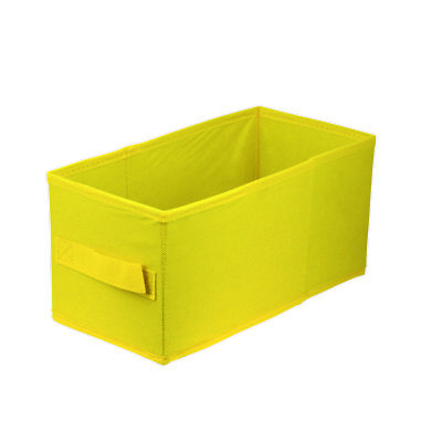 Lavita Storage Box | faltbare Aufbewahrung Boxen 15 x 31 x 15 cm | Gelb
