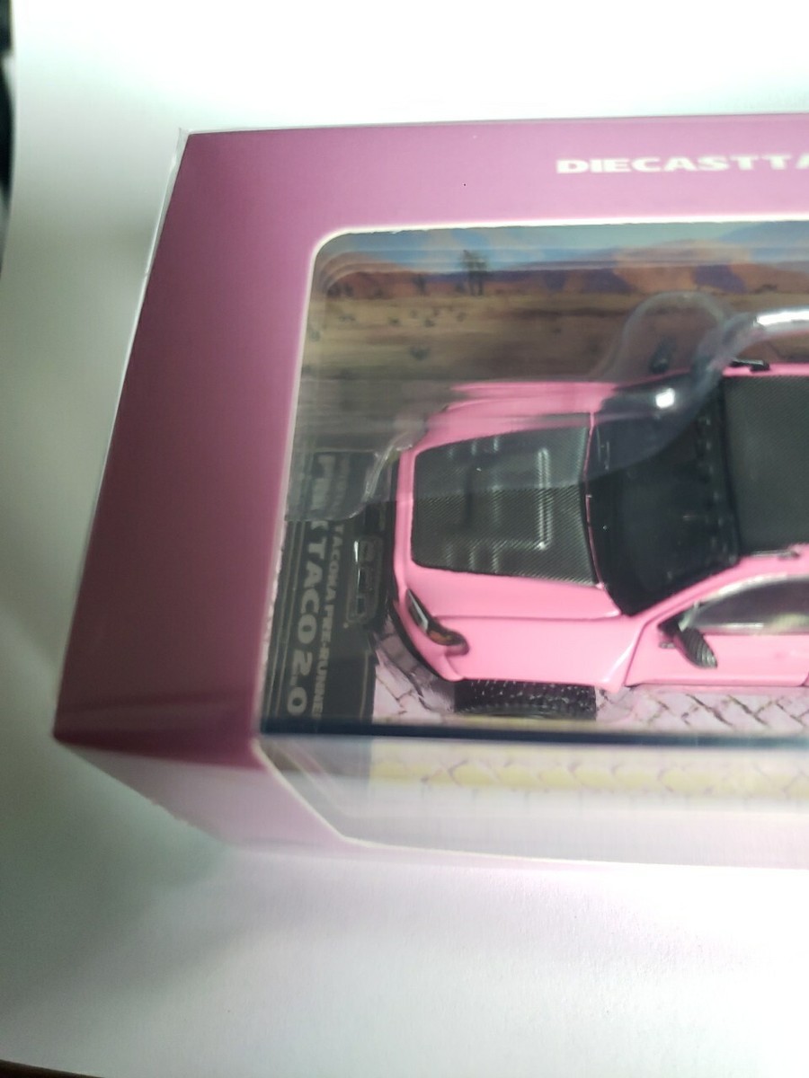 GCD DiecastTalk Exclusive Pink Taco 2.0 Toyota Tacoma Pre